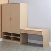 养老院适老化床头柜老人衣柜实木写字桌养老机构适老化家具