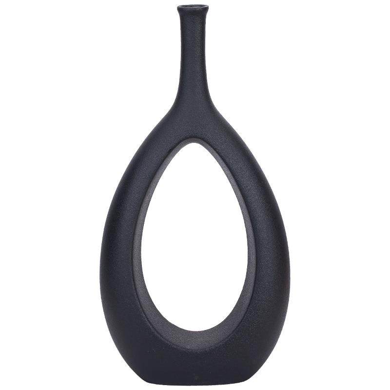 欧式ins风陶瓷花瓶高级感复古轻奢家居装饰品干花插花器摆件,家居饰品,花瓶,淘宝优惠券,粉丝福利购,淘宝优惠卷