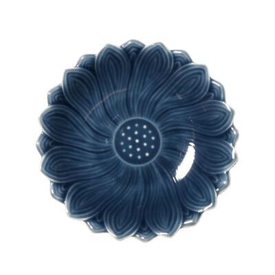 景德镇创意雕刻陶瓷小茶盘点心盘壶承杯垫茶道配件