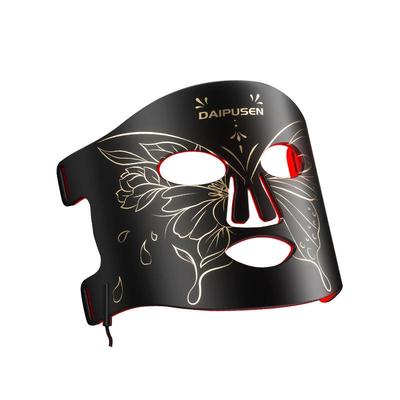 光子嫩肤面罩仪LED彩光美容红蓝光家用紧致提亮大排灯光谱仪净肤