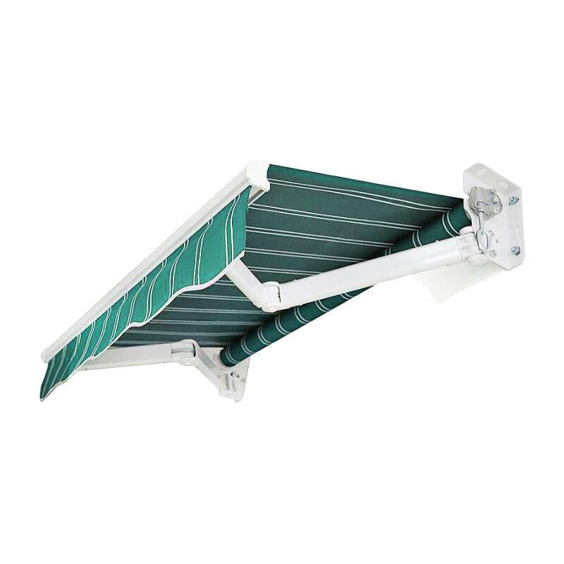 铝合金电动遮阳棚室外折叠推拉雨篷户外广告帐篷阳台伸缩遮雨棚