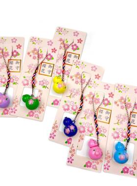 御守福禄葫芦水音铃手机链钥匙吊坠铃铛繁花似锦书包水音铃铛挂件