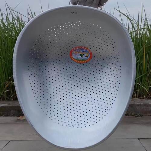 筲箕加厚铝筲箕沥水篮洗菜篮淘米篮沥饭篮晾晒收纳篮家用商用包