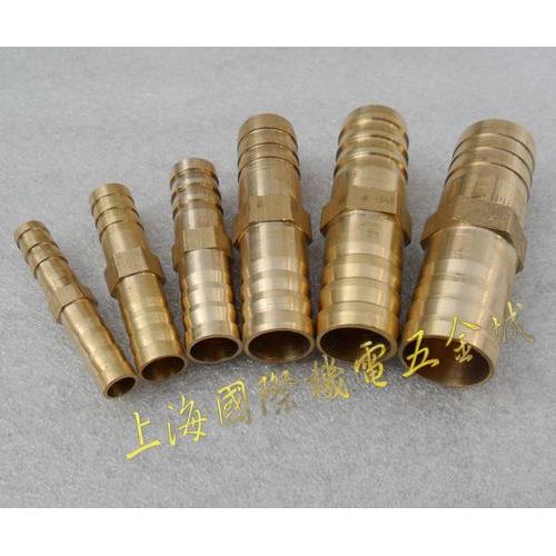 双头水管接头双软管接头6-25铜直接铜配件铜宝塔接头双头铜宝塔头