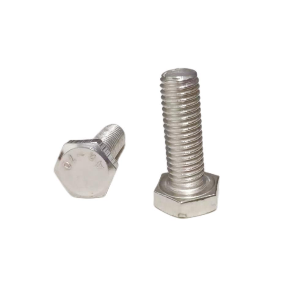 量大优惠M8M10-M16不锈钢外六角丝201外六角螺丝螺栓GB30现货供应