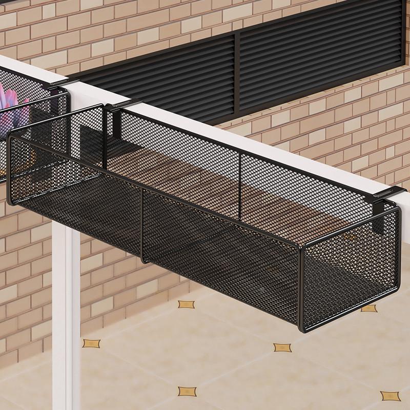 阳台置物架花架挂式托架花盆架子护栏植物架摆放多肉悬挂展示栏杆