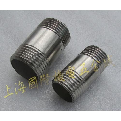 304不锈钢水管接头304不锈钢外丝直节头双头外丝直接双头外丝直接