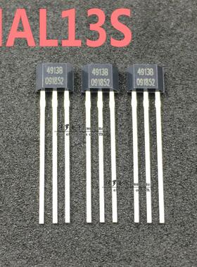 HAL13S 丝印4913B 全极霍尔传感器 低功耗高灵敏度霍尔开关 TO-92