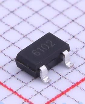 CC6102ST 双极性霍尔开关元件 6102 内置上拉电阻 霍尔传感器