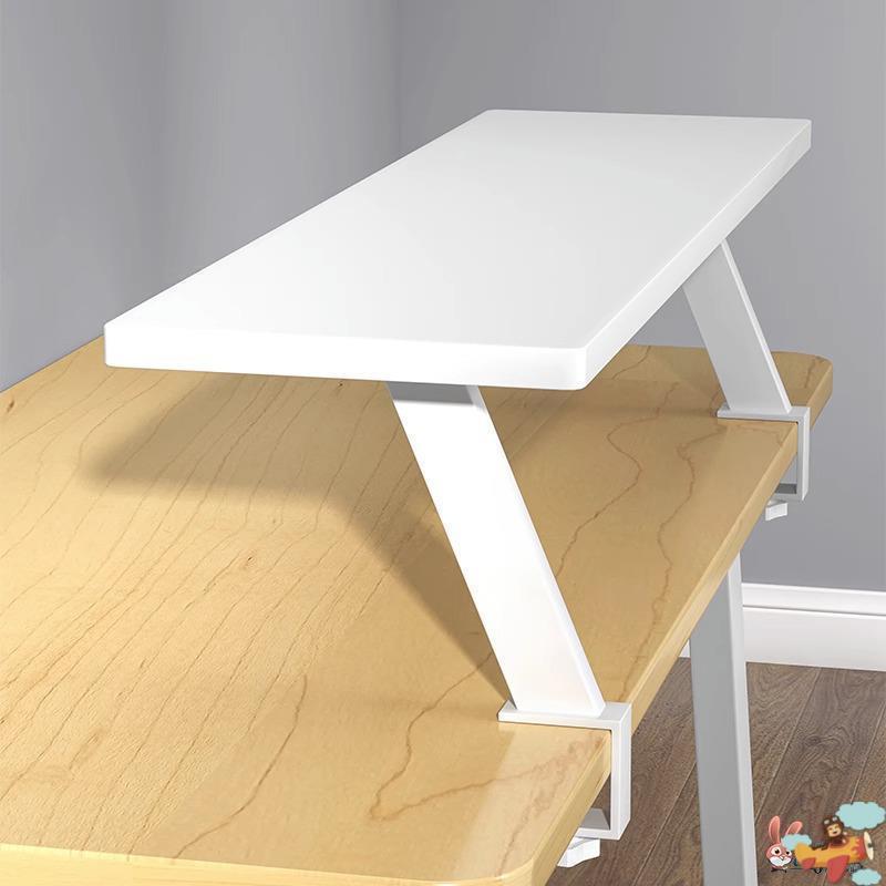 儿童学习桌书架桌面书桌收纳置物架加高增高架分层桌上阅读书架子