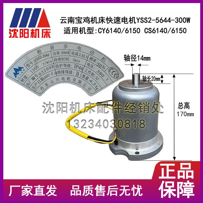沈阳大连机床快速走刀电机YSS2-5634功率250W 275W380丹东山川