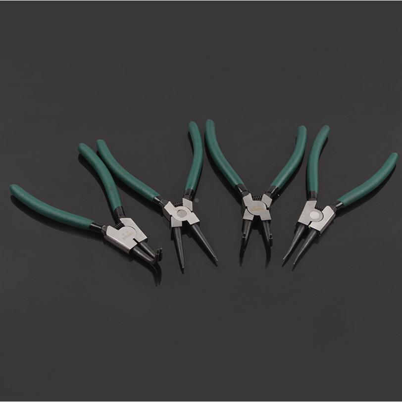 工业级多功能扩张钳挡圈钳卡黄钳套装工具内外两用卡环钳卡簧钳子