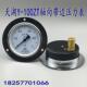 100ZT轴向带边压力表背接式 0.1 气压表真空表0 1.6 0MPA 天湖Y