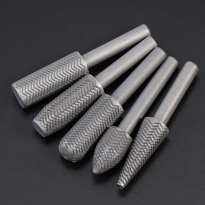 木工旋转锉刀打磨钻头木材开槽硬木雕刻专用电动合金磨头木头电钻