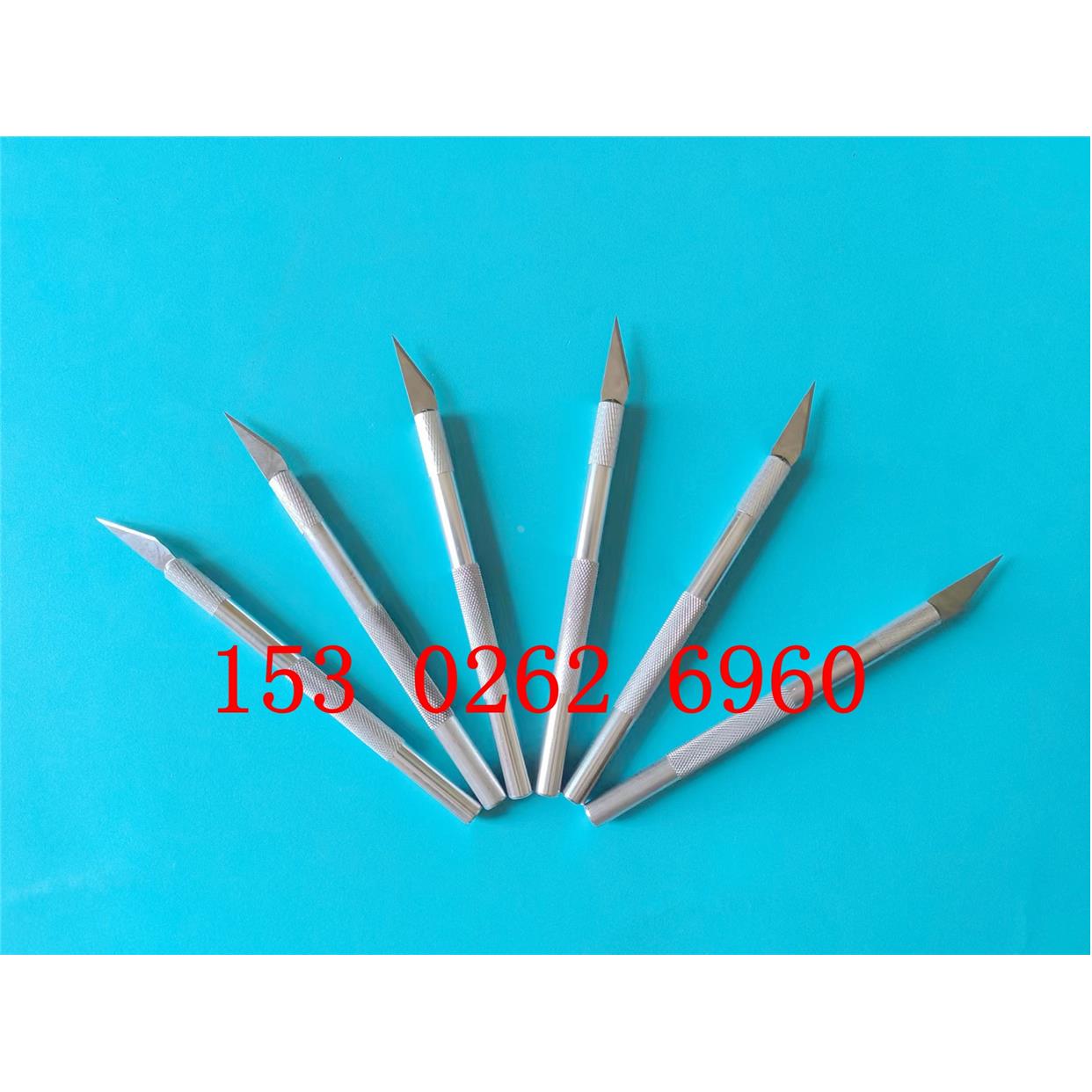 X-ACTO雕刻刀杆线路板刻刀铝合金手柄QC修补刀柄铝合金修补刀柄