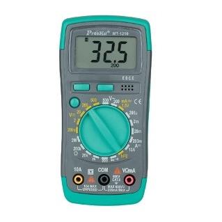 台湾宝工MT-1210数字数显万用表万能表电表三用表带背光蜂鸣