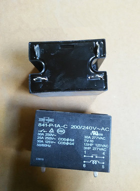 正品全新松川继电器841-P-1A-C 200/240VAC