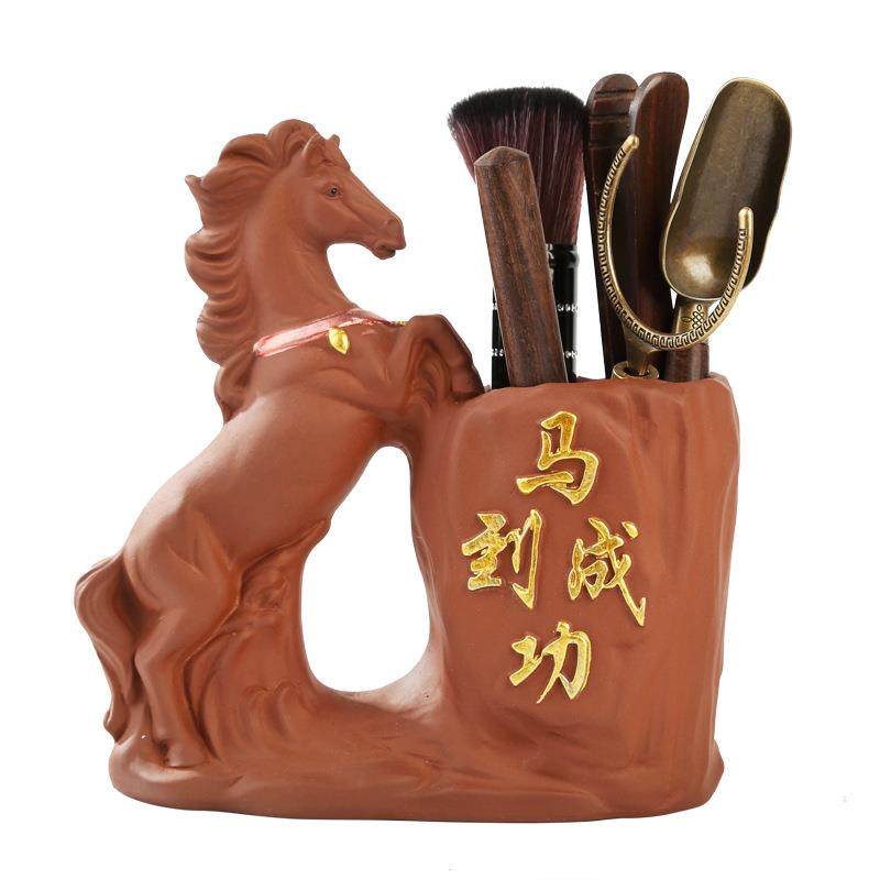 茶道六君子茶具配件黑檀木紫砂红泥马道桶茶夹茶勺茶针茶配件套装,餐饮具,整套茶具,淘宝优惠券,粉丝福利购,淘宝优惠卷