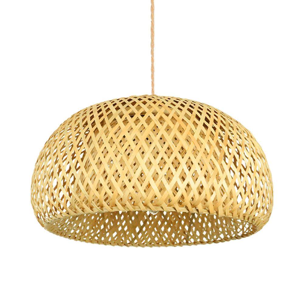 美式田园竹编餐厅吊灯藤编吊灯复古竹艺新中式吊灯卧室竹编吊灯,家装灯饰光源,智能吊灯,淘宝优惠券,粉丝福利购,淘宝优惠卷