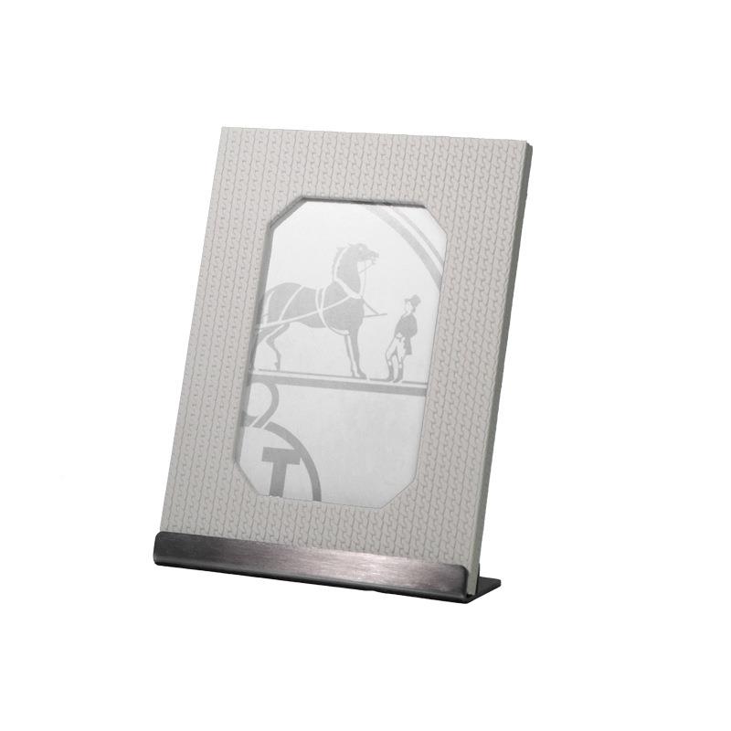 现代轻奢编织编织纹相纹面皮师质相框摆台高桌样板房设计软装搭配