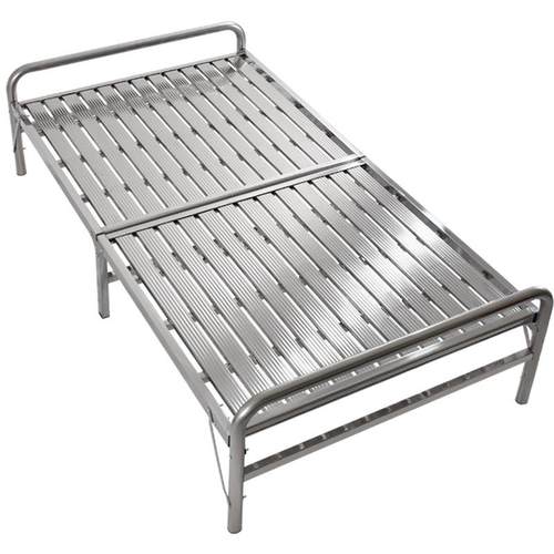 方不锈钢折叠床办公室午休成人单人床双人家用简易加厚便捷1米1.2