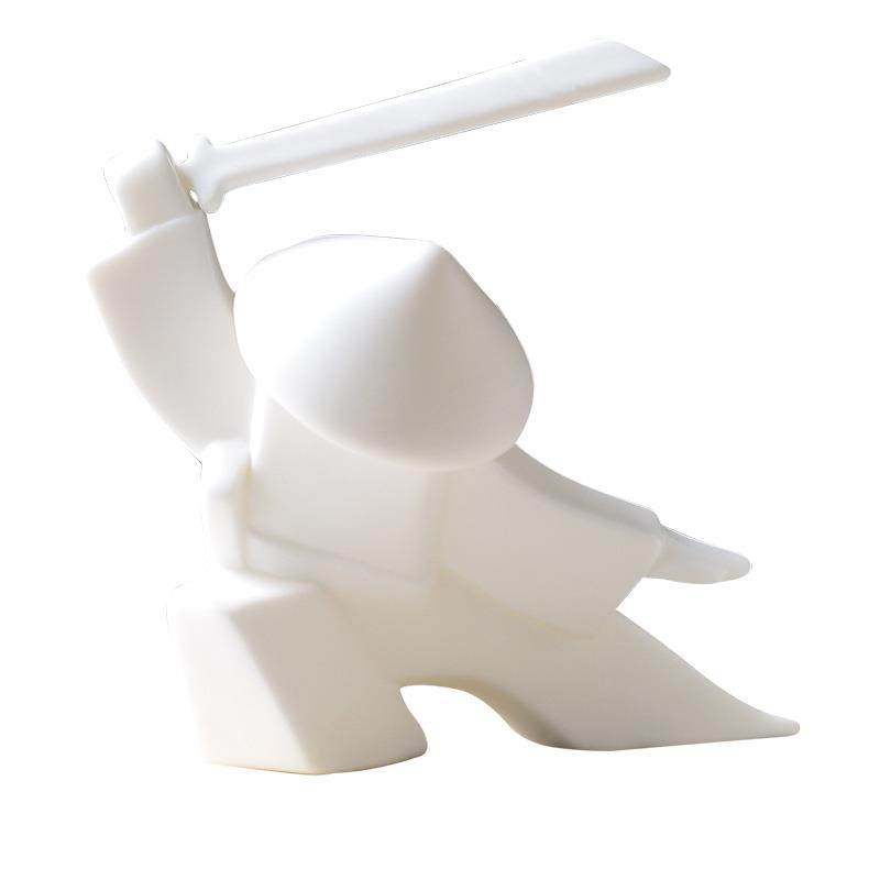 创意武士现代陶瓷摆件香薰炉侠客茶宠线香香插檀香香道配件设计感,餐饮具,茶道/香炉,淘宝优惠券,粉丝福利购,淘宝优惠卷