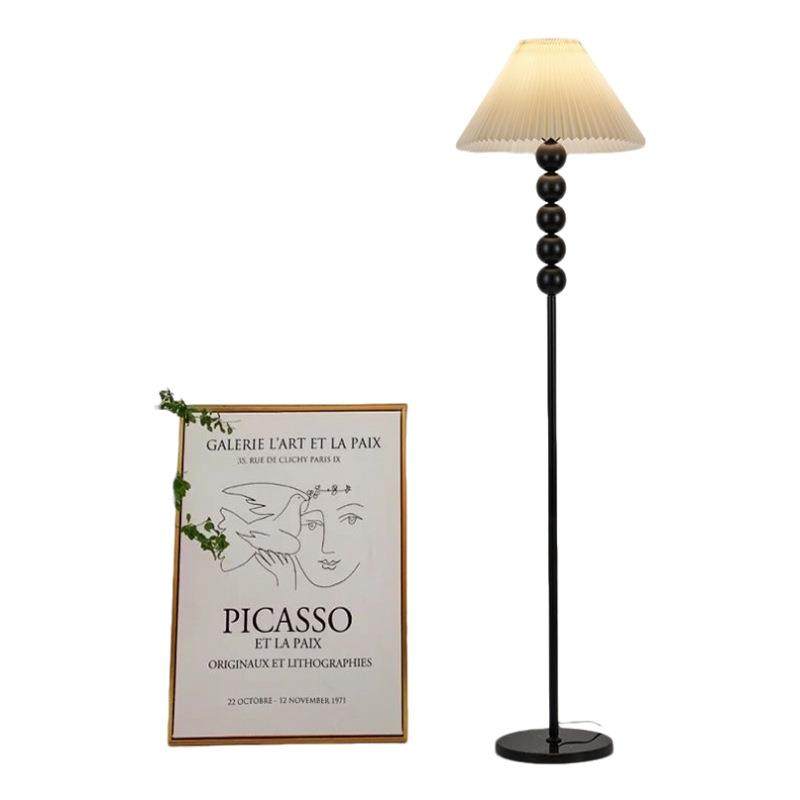 百褶落地灯客厅沙发装饰氛围灯北欧简约设计护眼卧室床头书房灯具,家装灯饰光源,装饰落地灯,淘宝优惠券,粉丝福利购,淘宝优惠卷