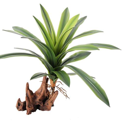 仿客真绿植蕙兰叶兰手软胶感剑兰叶蝴蝶配草盆栽家居TY-22070厅装