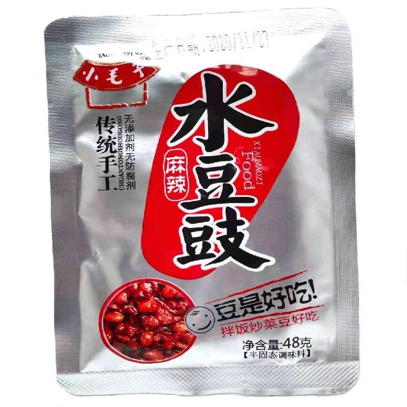四川特产辣椒酱小毛子水豆豉88g袋装佐餐拌菜下饭酱传统手工热卖