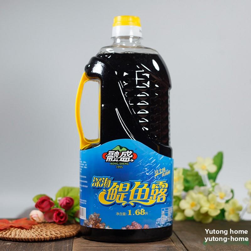福建特产荣盛一级鲣酱虾油露酒家烧烤调味鲜瓶1.68L/1瓶