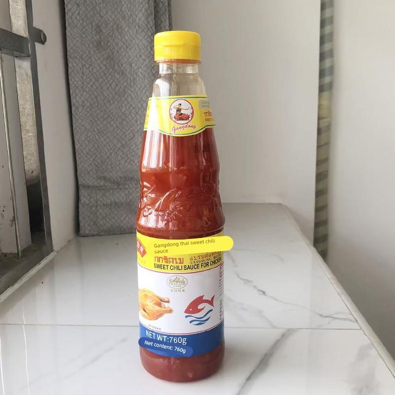 港东泰式甜辣酱760g瓶辣椒酱鸡酱泰国风味酸甜炸鸡蘸酱手抓饼商用