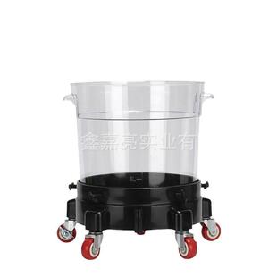 汽车美容洗车店透明洗车沙石过滤网塑料水桶清洁工具厂家加厚