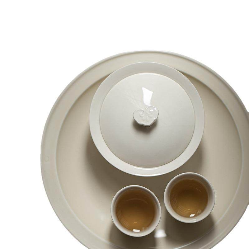 草木灰二才盖碗功夫茶具手工泡茶器家用带盖茶杯单个禅意高档茶碗,餐饮具,盖碗,淘宝优惠券,粉丝福利购,淘宝优惠卷