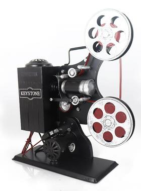 老式放映机模型7080年代怀旧老式物件复古道具摄影橱窗装饰摆件