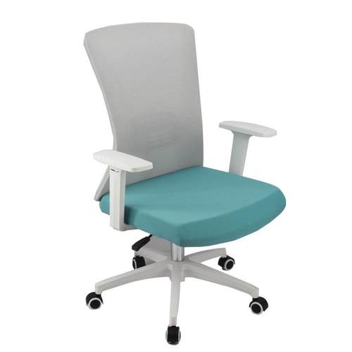 电脑椅家用职员椅升降转椅弓形网椅简约人体工学透气舒适会议椅子