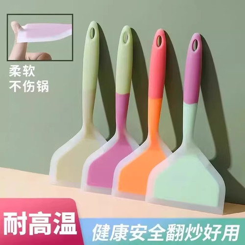 家用耐高温不伤锅硅胶铲