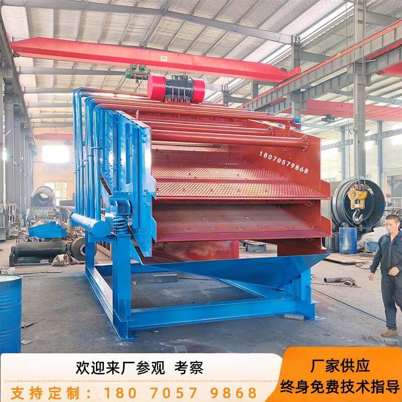 大型振动筛选金设备河道沙金提取回收机械自带冲水管的移动溜金槽,机械设备,筛选机,淘宝优惠券,粉丝福利购,淘宝优惠卷