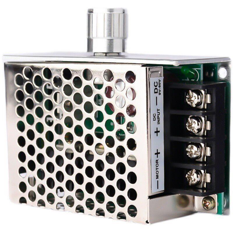 120W直流调速器12V24V电机调速盒开关可正反转电动机精密控制器