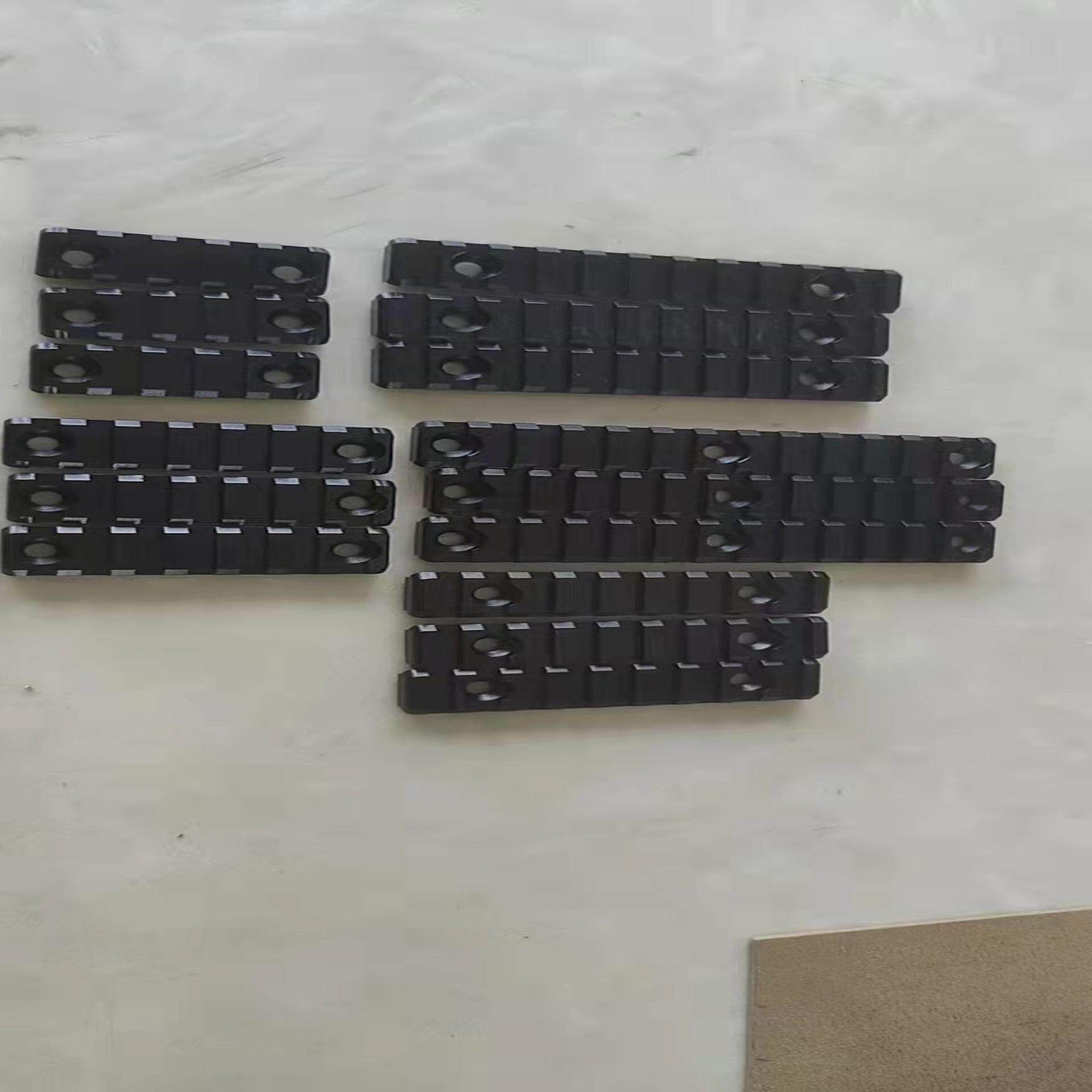 铝合金M-LOK皮轨 Mlok 3/5/7/9/11/13槽导轨可搭配  M-lok配件