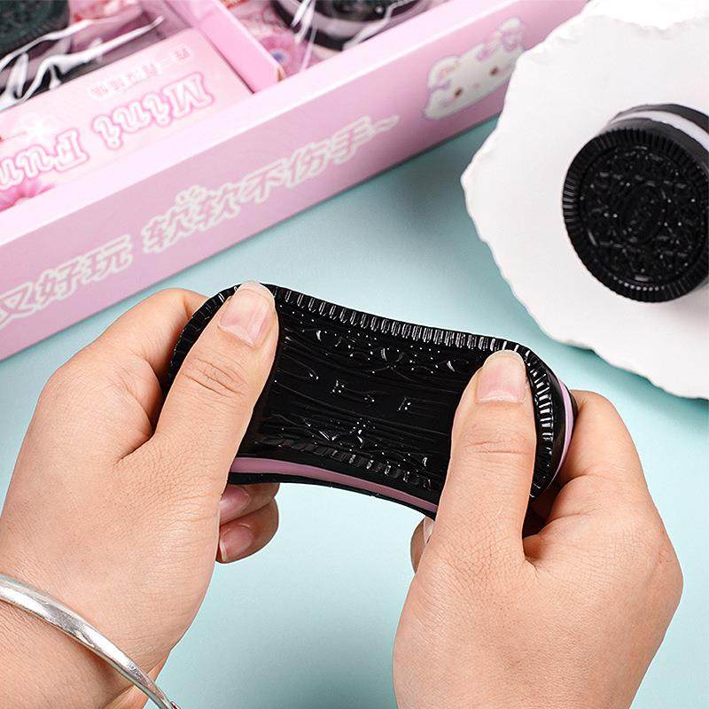 黑巧奥利奥捏捏乐跨境烂泥手感解压超超软水感慢回弹创意饼干