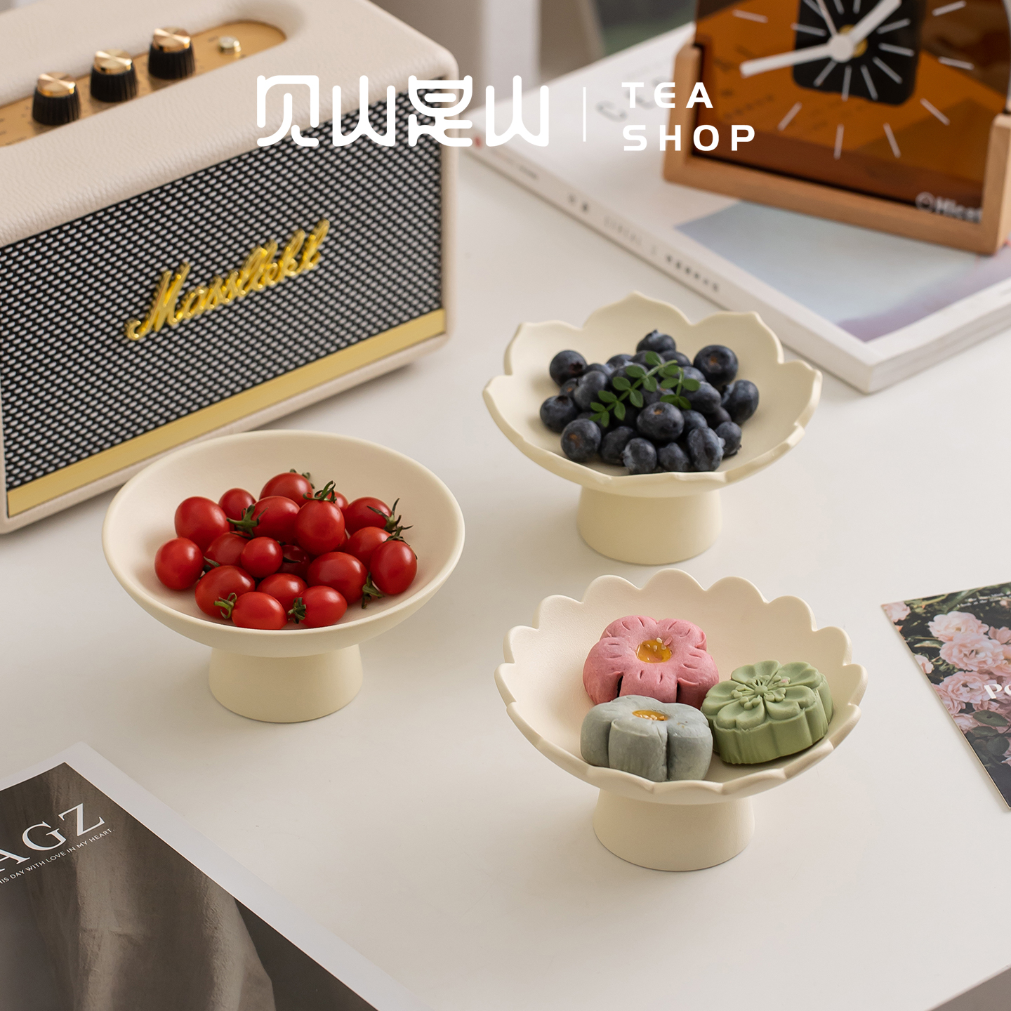 简约点心盘子精致家用客厅果盘