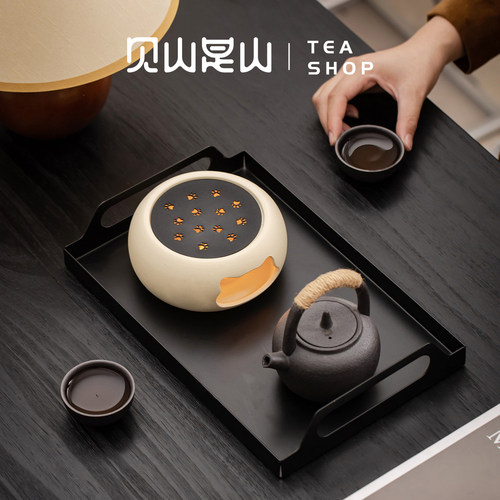 见山是山暖茶炉温茶壶可爱猫咪