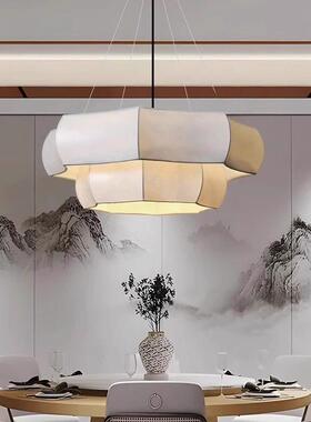 新中式餐厅吊禅意茶室中中古客灯厅卧室YZN包厢覆古国风装桌饰餐