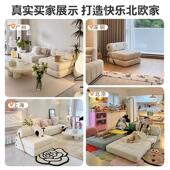 沙发床折叠两用225新款 体小户型客厅人阳台一躺椅678890豆腐单块