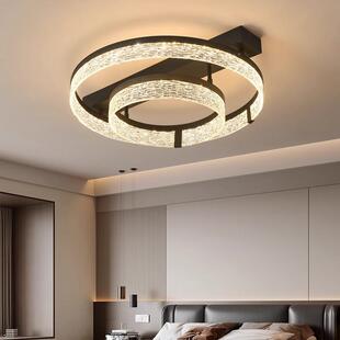 吸205新款客厅PWS现代简灯约大气轻奢2水晶顶灯全屋组合套餐灯具