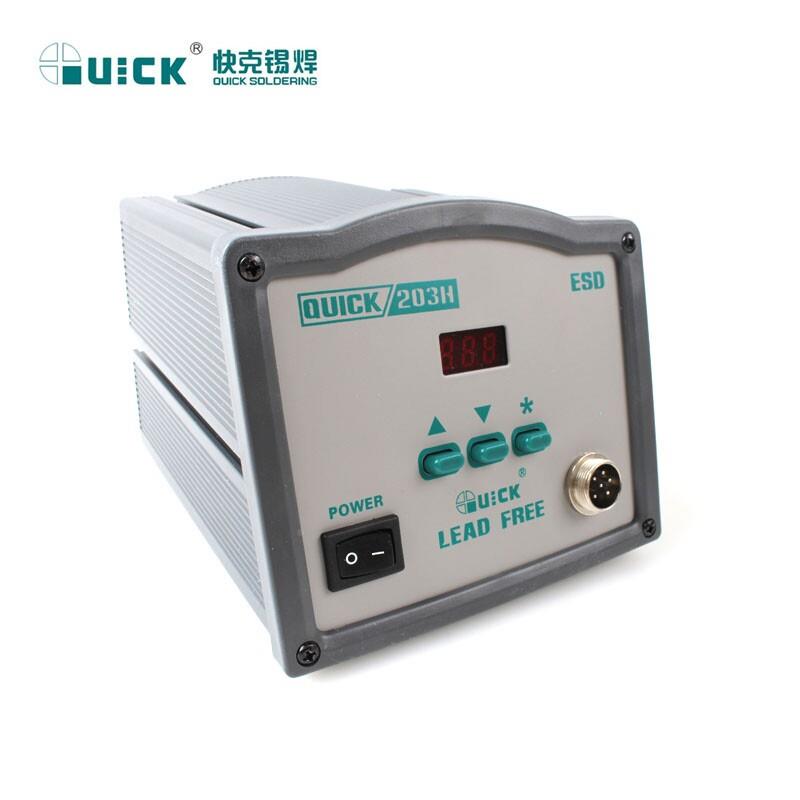 QUICK克3203H显无铅高频20快5电焊台90W大功率恒温烙铁2数04H/03D
