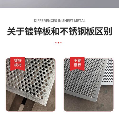 极速304不锈钢冲孔板圆孔筛网板打孔铁板穿孔板过滤网片 316L冲孔
