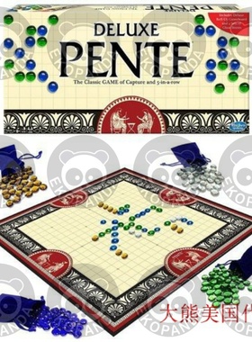 Winning Moves Deluxe Pente Strategy and Capture