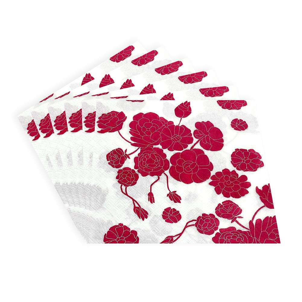 Summer Flower Napkin Multi-life Household Supplies Colorful