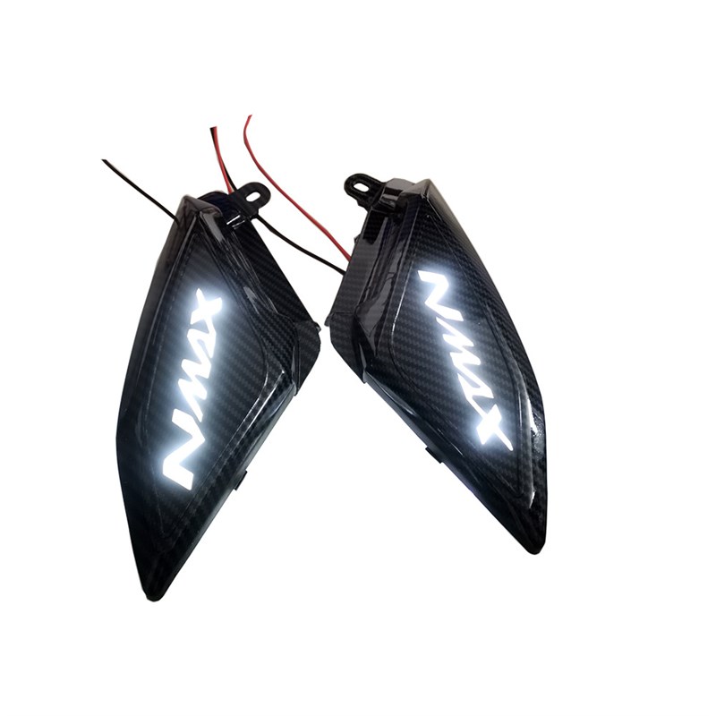 适用2020款Yamaha雅马哈NMAX155摩托车改装外壳配件小边盖侧盖